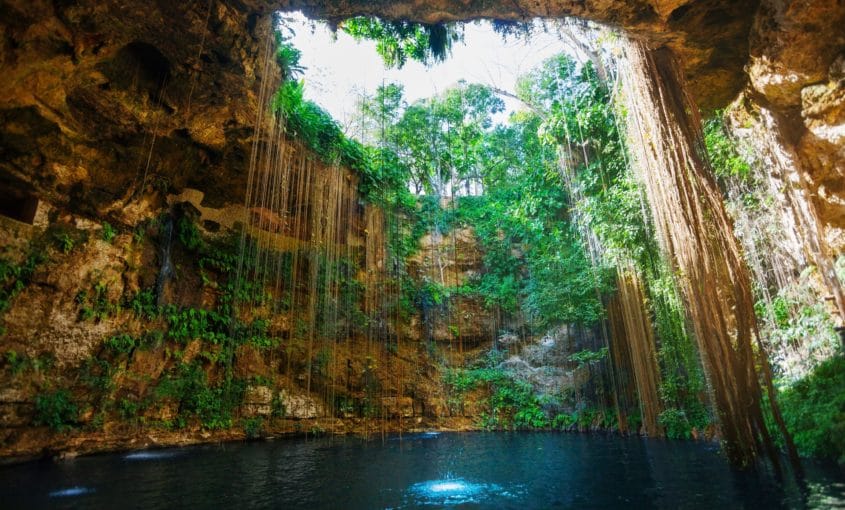 Plongee Cenote Mexique Grotte Caverne Yucatan Cave Bouteille Carte Dangeureux Riviera Maya